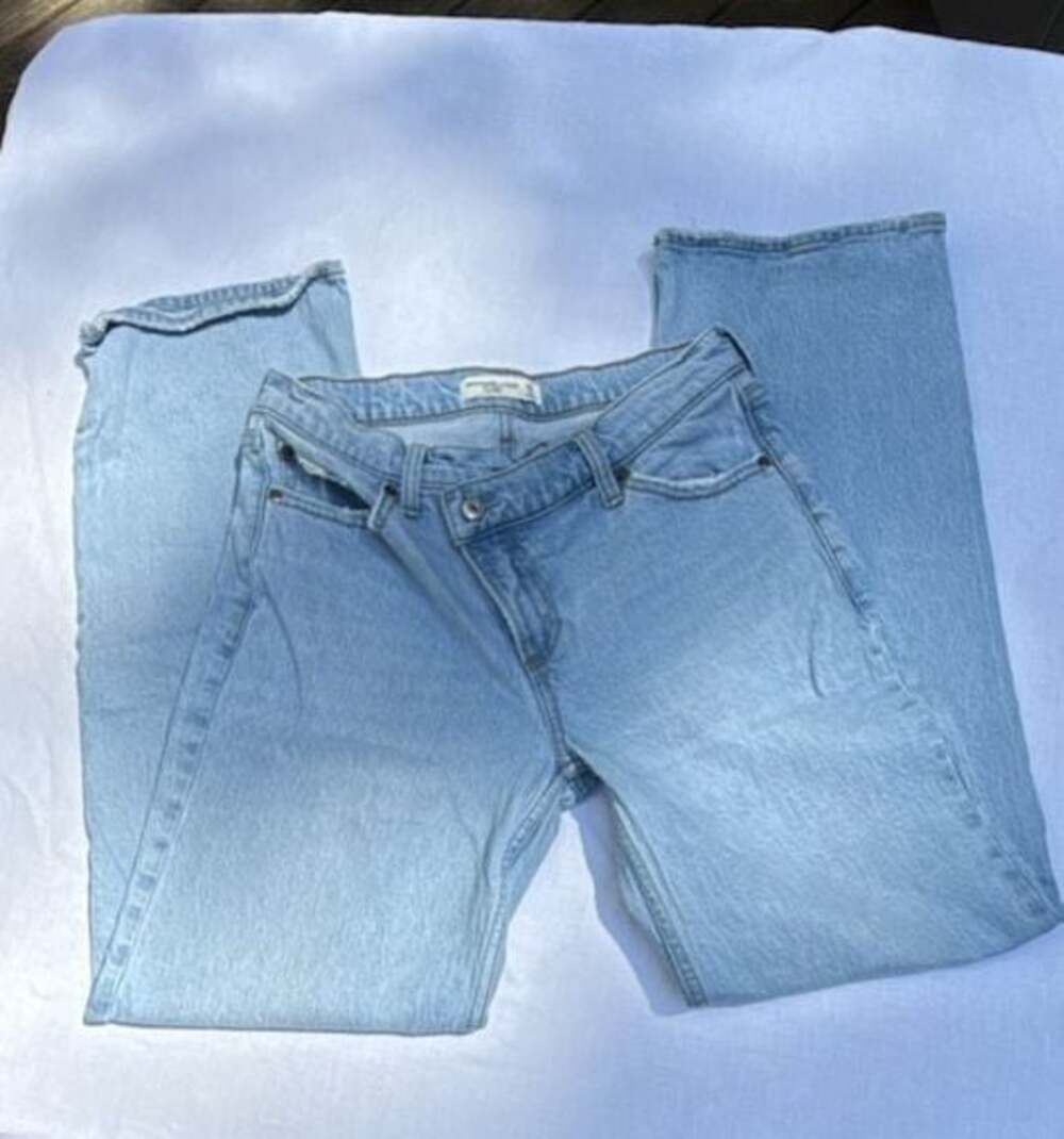 Abercrombie & Fitch Light Blue Flare Jeans